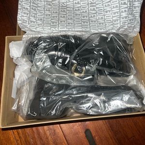 Steve Madden Zylo Black Box Loafers Slip on